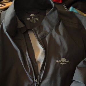 Adidas Hollow Brook Black Windbreaker
